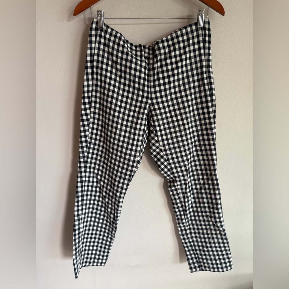Black & White Gingham Pants j Jill‎ size 8p